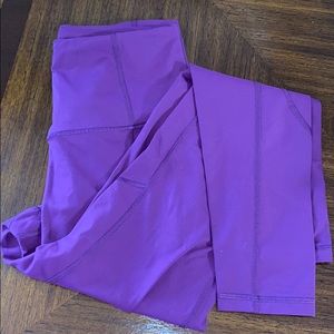 Dark Purple Victoria secret sport leggings